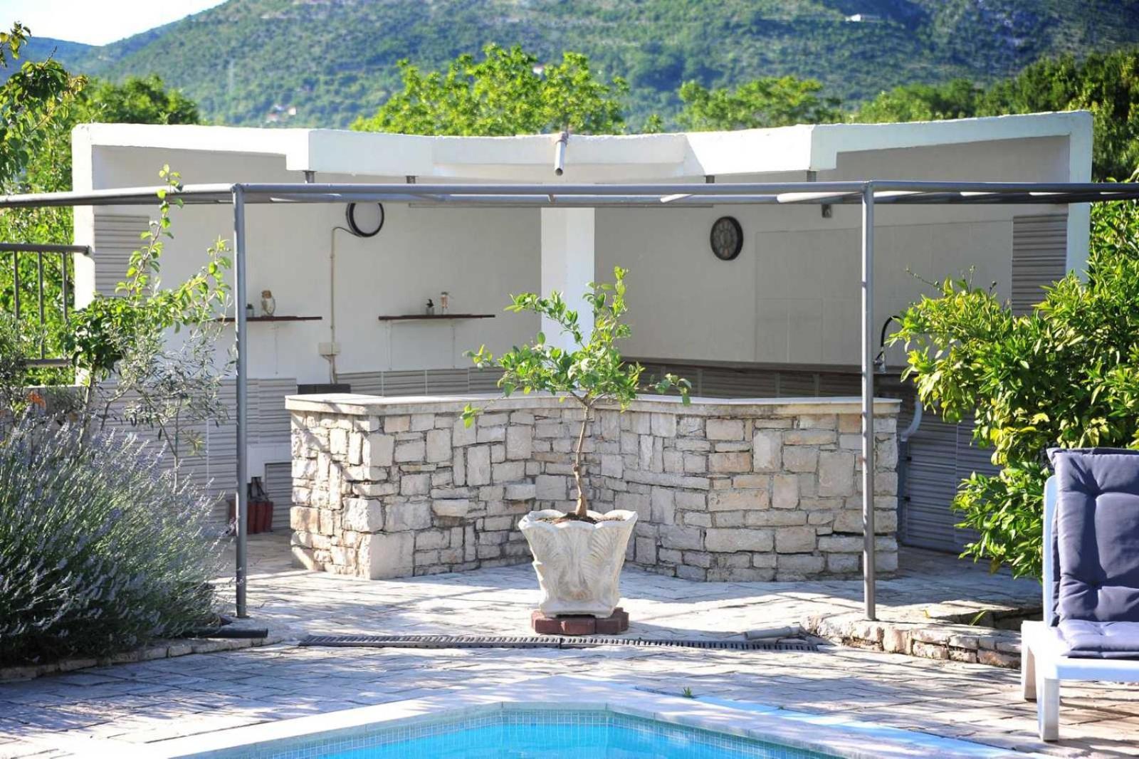 Pool House Maslina Leilighet Mostar Eksteriør bilde