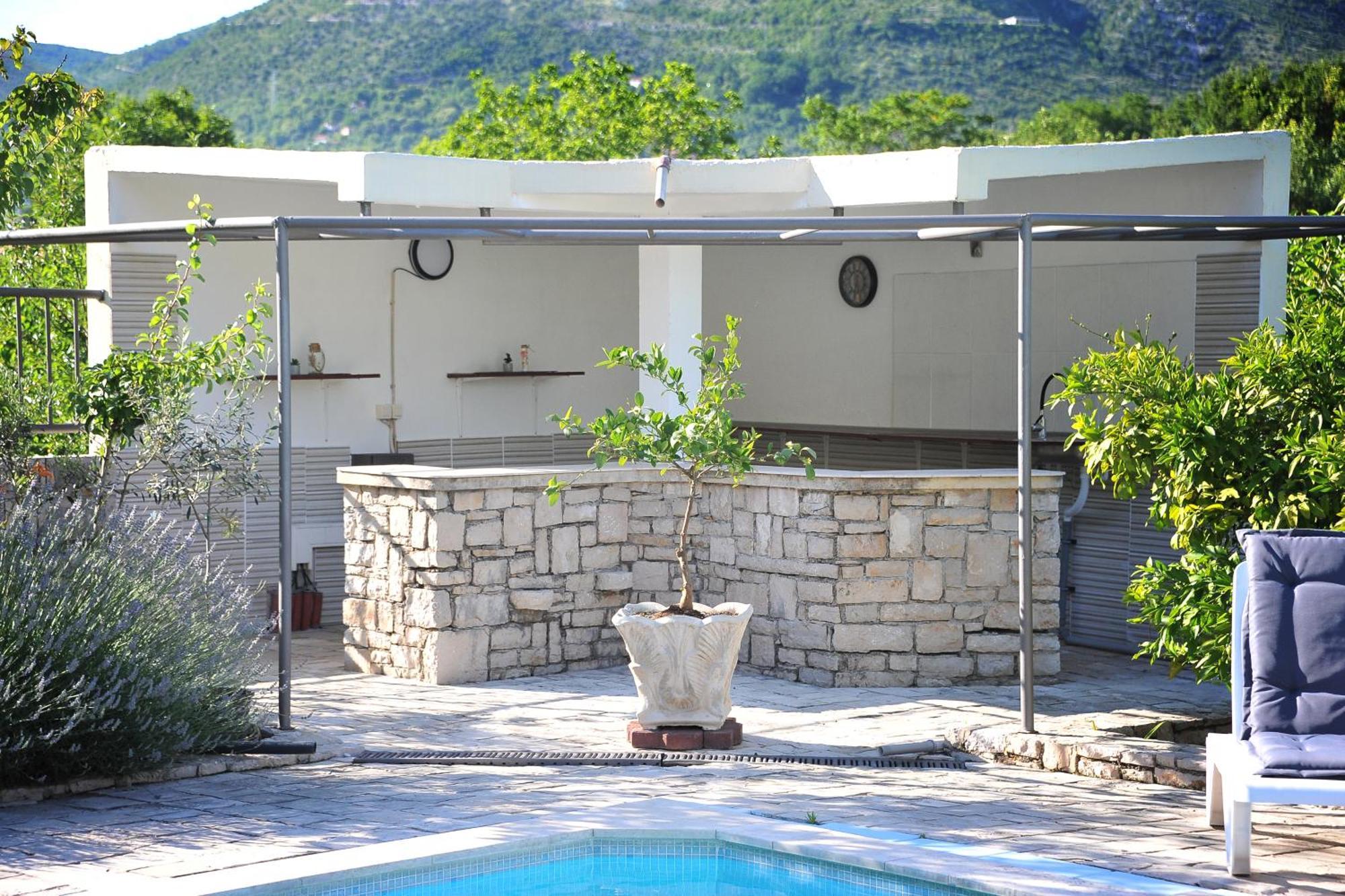 Pool House Maslina Leilighet Mostar Eksteriør bilde